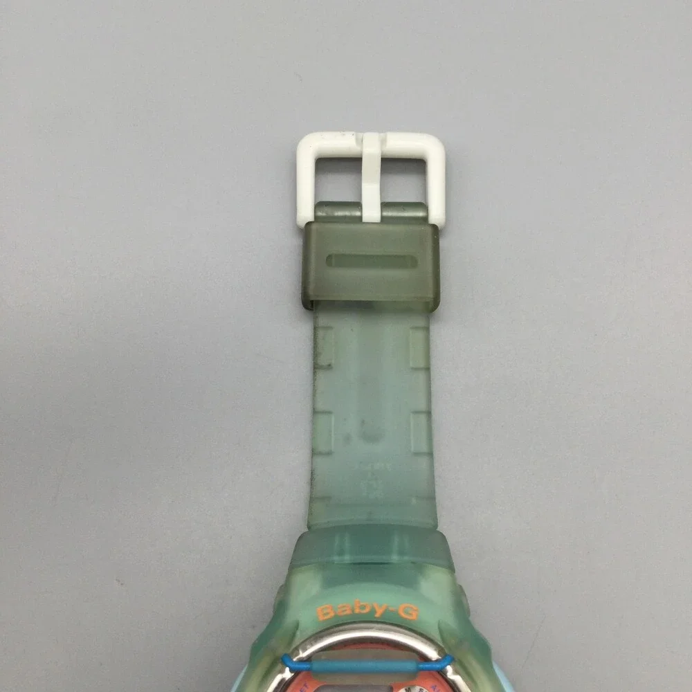 Casio Baby-G Womens Watch 43mm Orange 3252 BG-169R Green Resin Shock Resistant